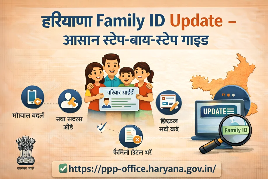 हरियाणा Family ID Update
