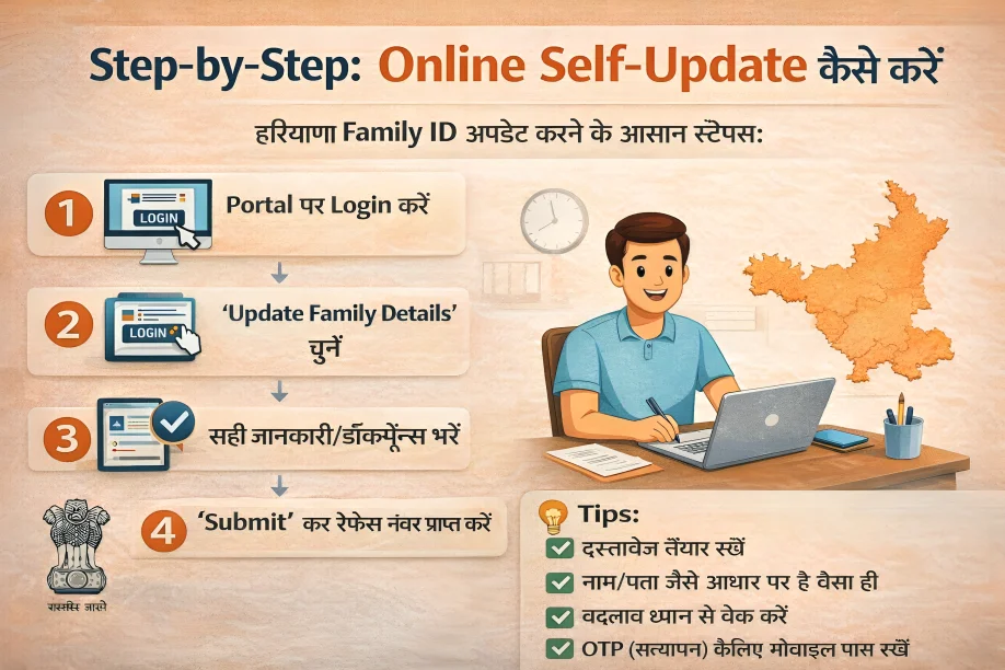 किन चीजों को आप अपडेट कर सकते हैं?