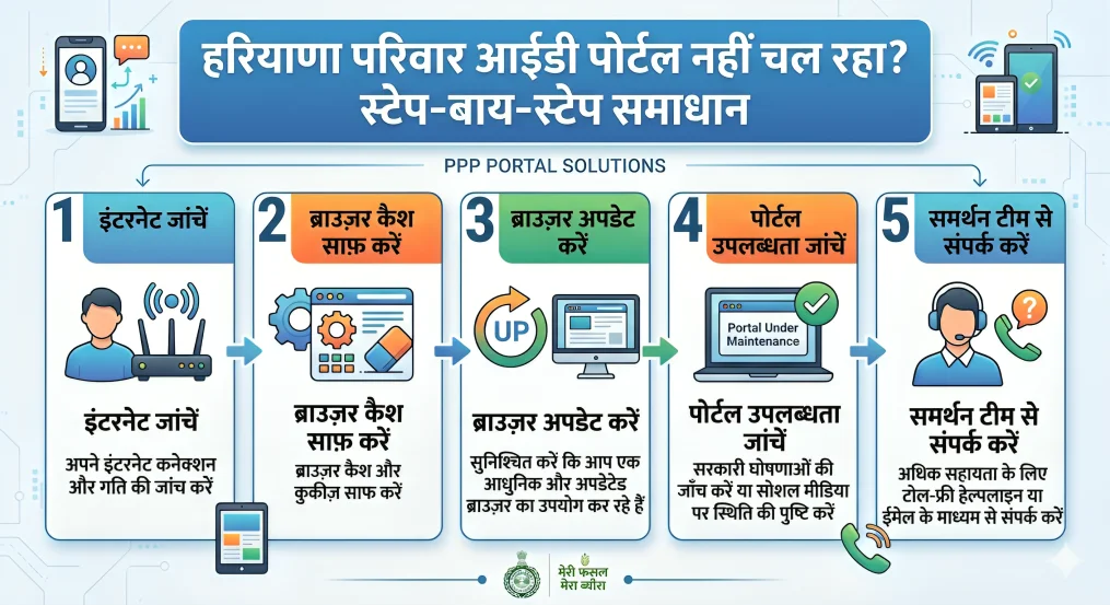 इस लेख में हम सभी सामान्य समस्याओं के त्वरित समाधान स्टेप-बाय-स्टेप बताने जा रहे हैं, ताकि आप पोर्टल का सही तरीके से उपयोग कर सकें। साथ ही, भविष्य में त्रुटियों से बचने के टिप्स भी मिलेंगे।